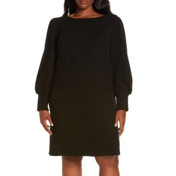 41 HAWTHORN Jordan Boat Neck Sweater Dress Green L Nwt Stitch Fix - Picture 1 of 7